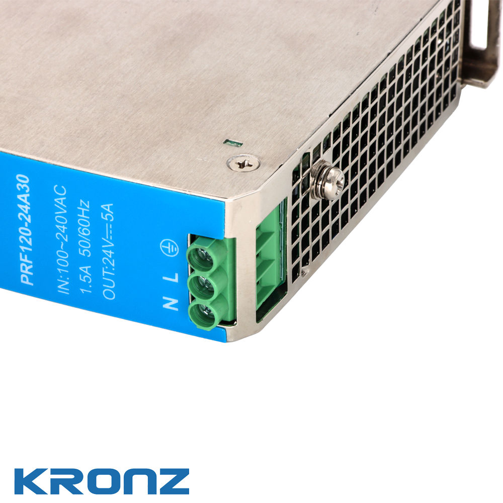85-264VAC/120-370VDC Input Voltage Industrial Power Supply With Metal Housing Material