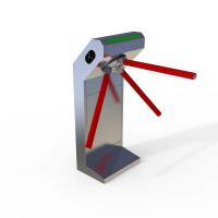 Porte de barrière de trépied de contrôle des foules à mi-corps avec l'ODM d'OEM de lumières de LED