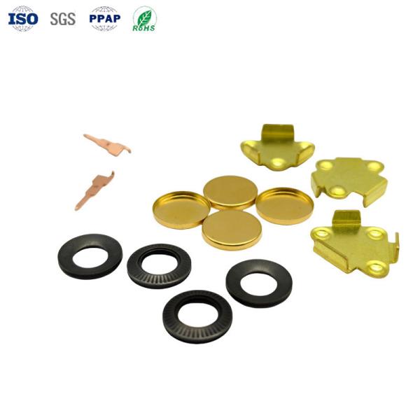 0.2-15mm pièces d'emboutissage en cuivre dessin profond pour les onglets de batterie IATF 16949 Traçabilité