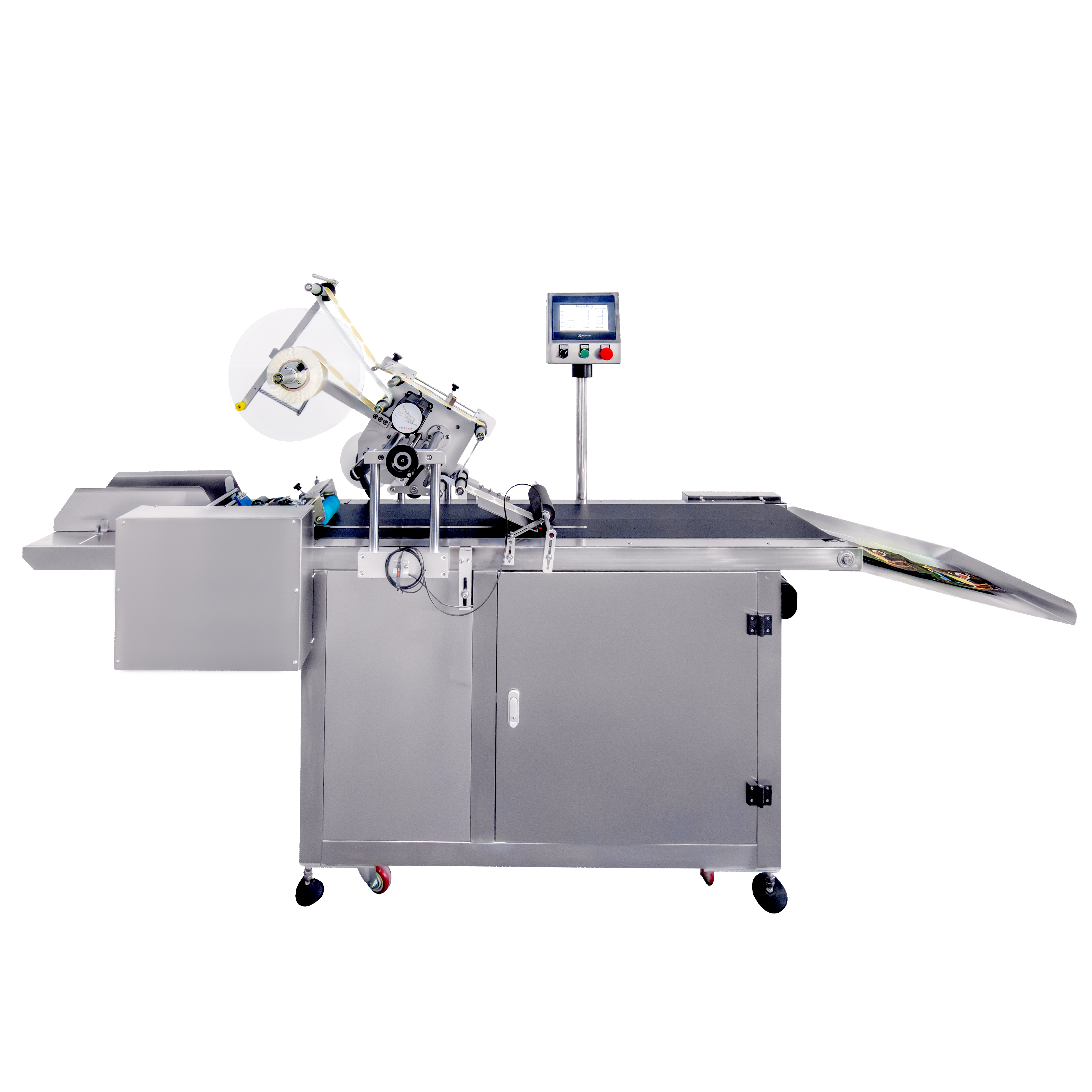 Full Automatic square Bottle Labeling Machine Snacks Gifts and Apparel Labeling Machine for Flat Bottle Box Sticker Applicator