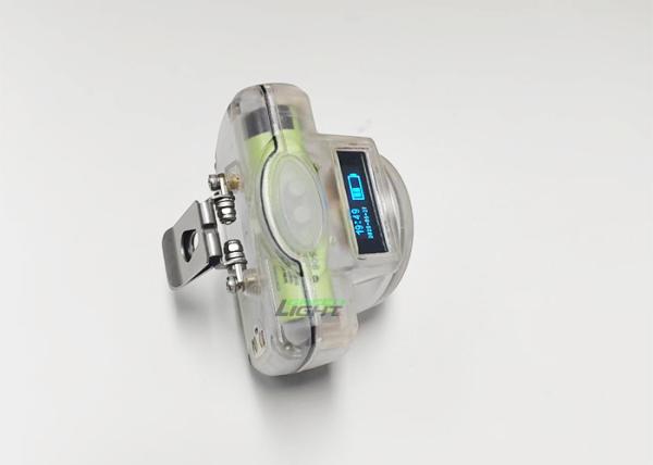 耐衝撃性OLEDスクリーン コードレスLEDヘルメットランプ 7AH 15000lux 炭鉱用ライト IP68防水