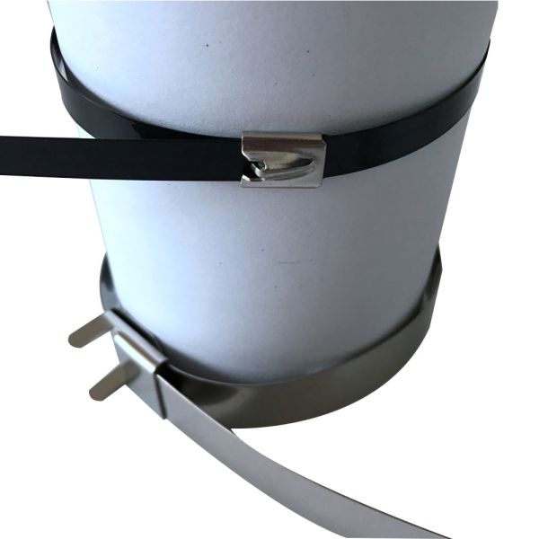 Покрытая чернотой толщина дюйма 0.4mm связи 7,87 кабеля нержавеющей стали SS304