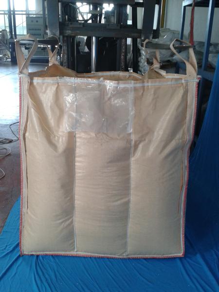 Polypropylene 1 Ton Bulk Bags UV Protective With Beige / White / Black
