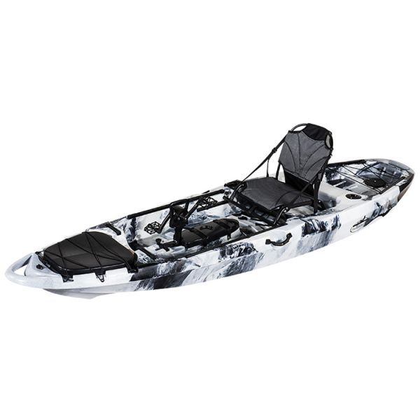 Plastic Pedal Sit On Top Fishing Kayak 140kg Capacity