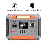 OEM ODM 288Wh 300W Portable Power Station With Wireless Charging Solar Generator