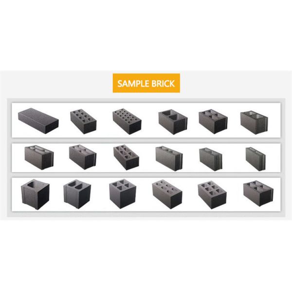 Máquina de fabricación de ladrillos de cemento pequeño Concreto Fly Ash Block Machine Automática