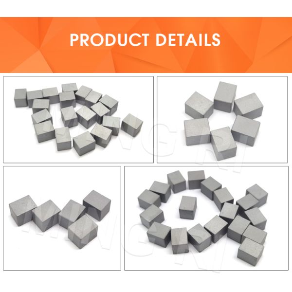 Diverso tamaño de alta calidad para los bloques del cubo del carburo cementado del tungsteno de la herramienta de corte