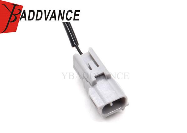 Chicote de fios cinzento automotivo feito sob encomenda de 2 Pin Male Connector Waterproof Wire para o carro