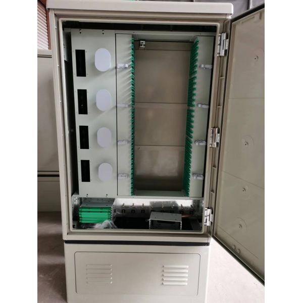 Pedestal Mounted Fiber Optic Cabinet Outdoor Distribution Cabinet IP65