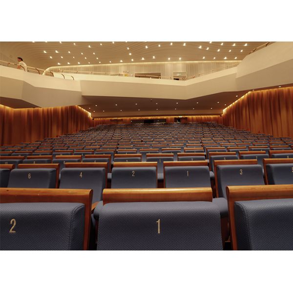 Стулья аудитории церков алюминиевого сплава 580mm с держателем чашки