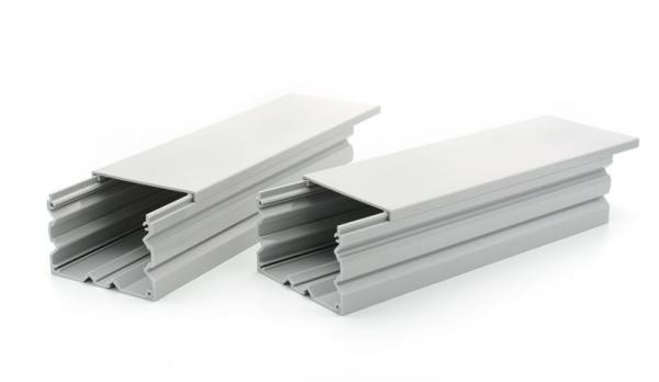 Wholesale PVC Electrical Wire Cable Trunking Plastic Profiles Customized
