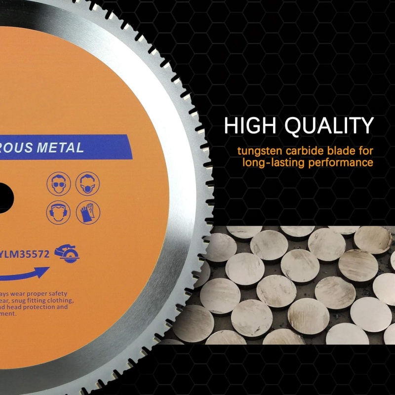 355mm TCT Saw Blades 72T 30mm Metal Saw Blade