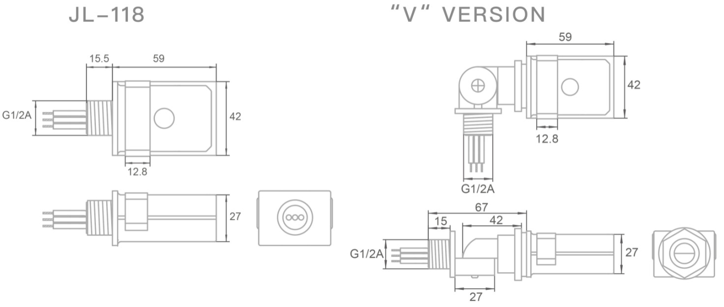 Direct Wire In Thermal Photocontrol Passage Doorway Lighting Photoelectric Switch Time Delay Feature