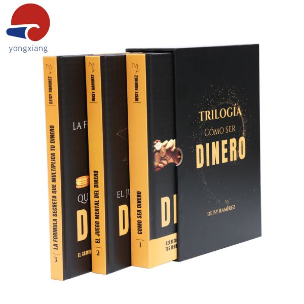 Customized Luxury Book Printing English / Multilingual Hard Cover Book Printing