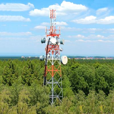ICAO Self-support Galvanized Steel BTS Communication Tower Lattice Mast Structure