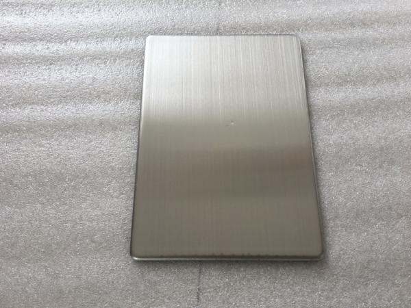 Painel composto de aço inoxidável escovado anticorrosivo para a parede de cortina