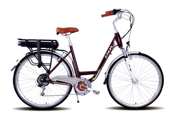 aluminum alloy 6061 Women'S Electric Bikes 25km/h with Hydraulic brake