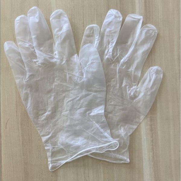 Long Disposable Vinyl Glove No Natural Latex Protein For Food Preperation