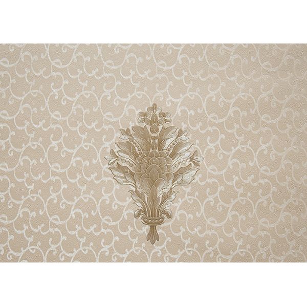 Papier peint concis européen durable économique de style pour le fond de TV/sofa