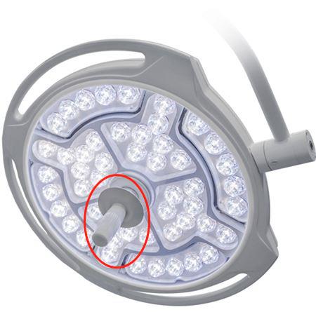 Крышки медицинского оборудования хирургической светлой ручки устранимые для комнаты деятельности