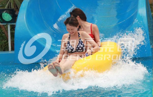 Corrediças de água espirais feitas sob encomenda da venda quente para o parque da água do Aqua em China