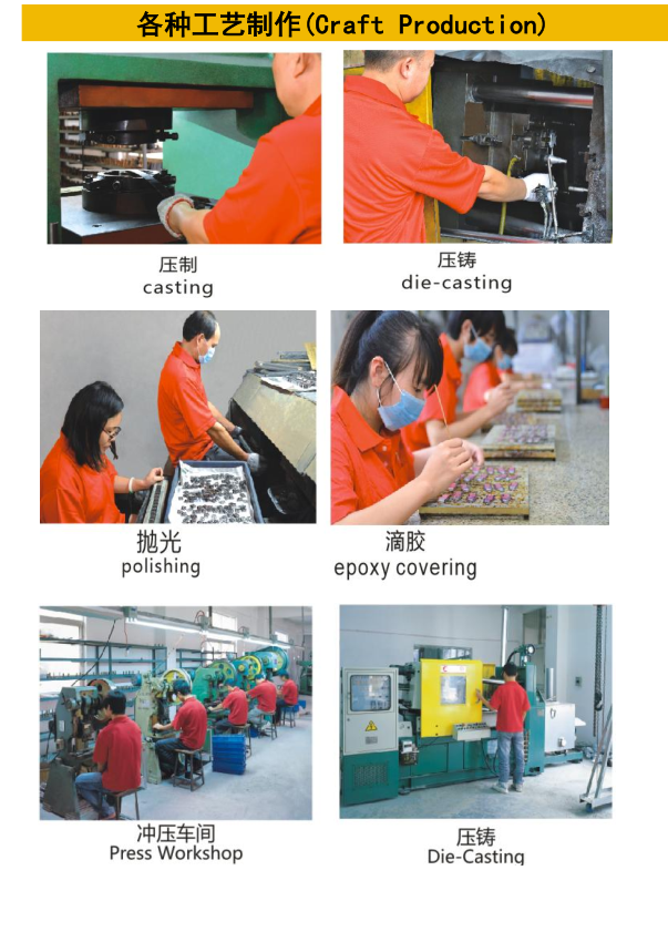 Custom Rotating fridge magnet with hard enamel technology