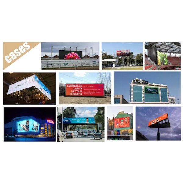 3D Outdoor LED TV Advertising Displays Waterproof P10mm