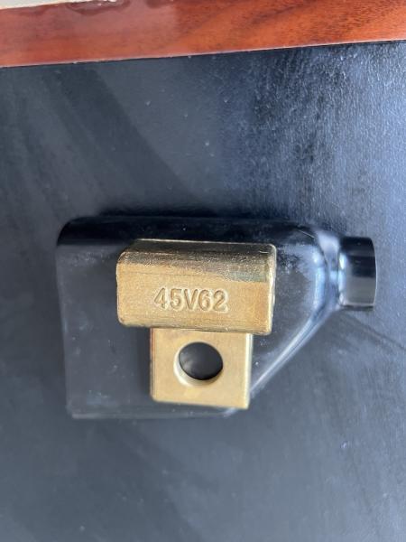 Yellow 45V62 Cable Connector TIG Torch Power Cable Adapter for TIG Welding Accessories