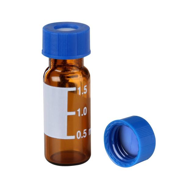 Short Thread  PP 9 Millimeters Pre Slit 1.5ml Vial Septa