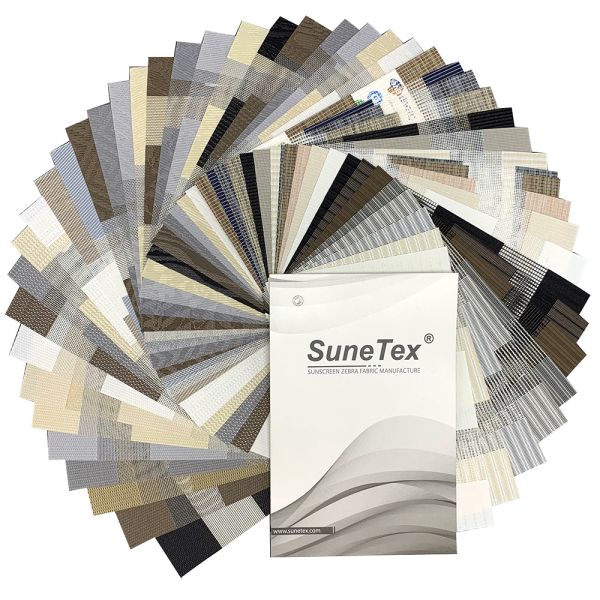 Double Layer Duo Blinds Zebra Blind Fabric 16 CFR 1303 UV Resistant