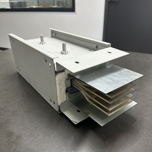 Diseño ignífugo multicapa de barras colectoras aisladas por aire, baja tensión, barras colectoras cerradas