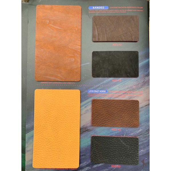 Artifical Bovine Leather First And Second Collection For Shoes Bags Belts Garments