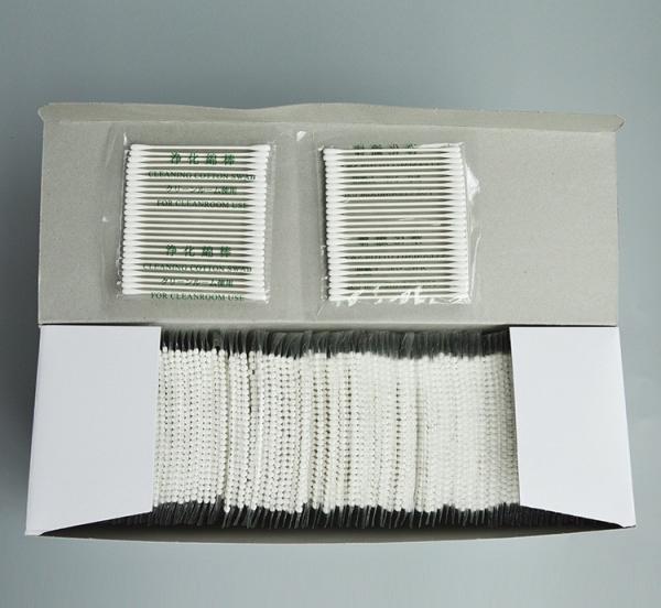 CS25-001 (Huby 340 CA-002) Cleanroom Cotton Swabs/paper handle cleanroom swab/cotton cleaning swab/huby340 cleaning swab