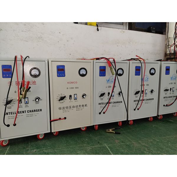 Специализированное многофункциональное промышленное зарядное устройство низкой частоты 6-120В 1-300А для погрузчиков