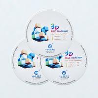 Zircone dentaire multicouche dentaire Dics du bloc 3D de zircone de certificat de la CE