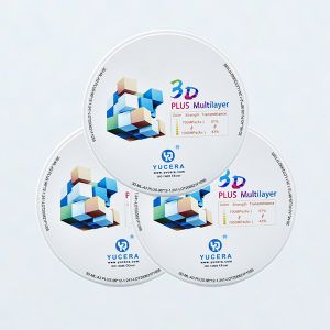 Zirconia Dics блока 3D Zirconia сертификата CE зубоврачебный разнослоистый зубоврачебный
