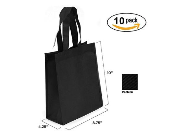 Ultra Lightweight Non Woven Shopping Bag Transfer Printing Grocery Tote