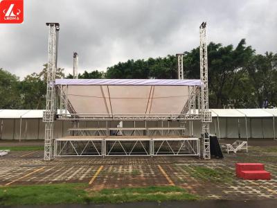 Professional Box Truss System Stage Trussing For Indoor Event 500mm - 4000mm