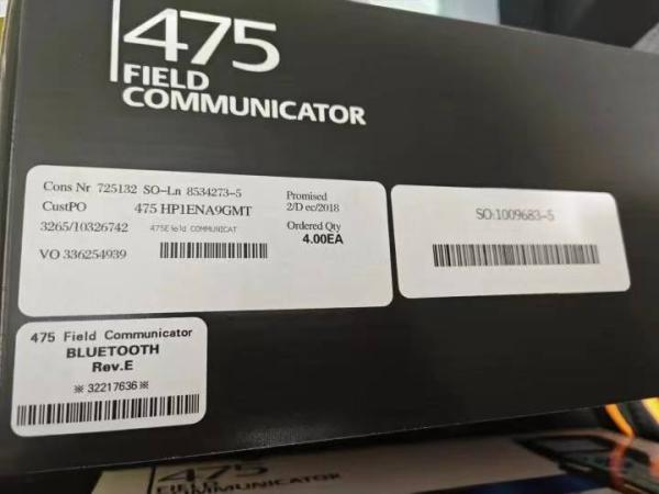 HART 475 Field Communicator for Industrial Pressure Transmitters