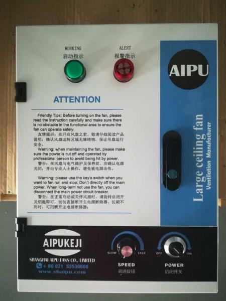 Aipukeji Giant Ceiling Fan 8 9 10 12 14 16 20 24 ft Strong Wind Large Capacity