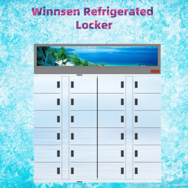 Huevos refrigerados mercancías del armario de las flores de Winnsen teledirigidos