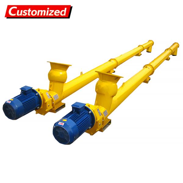 Customized Cement Screw Feeder with 7.5kw Motor and 6m or 9m Length for Concrete Batching Plants