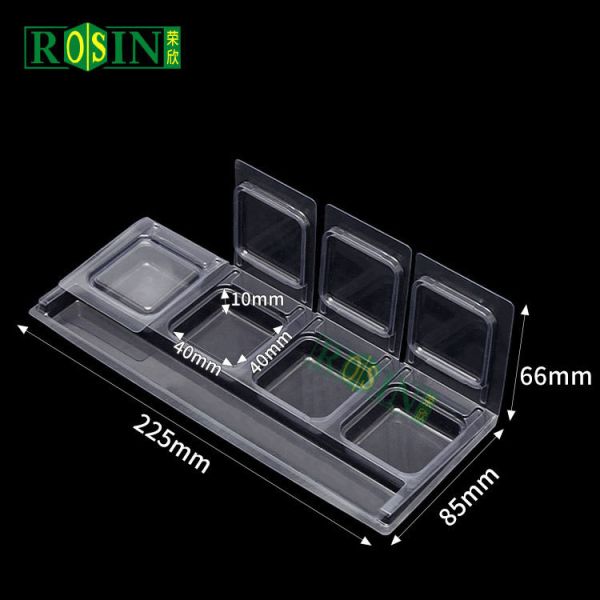 PVC Pharmacy Blister Packs Disposable Clamshell Pharmacy Pill Packs