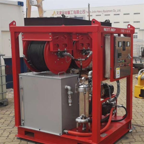 Cavitation Gun Underwater Cleaning Machine 50-110cm Diameter 1-3 Guns 50-200m2/h Cleaning Area