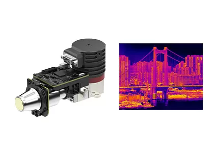 15μm 640x512 MCT MWIR Camera Core Cooled Infrared Detector Fast Integration
