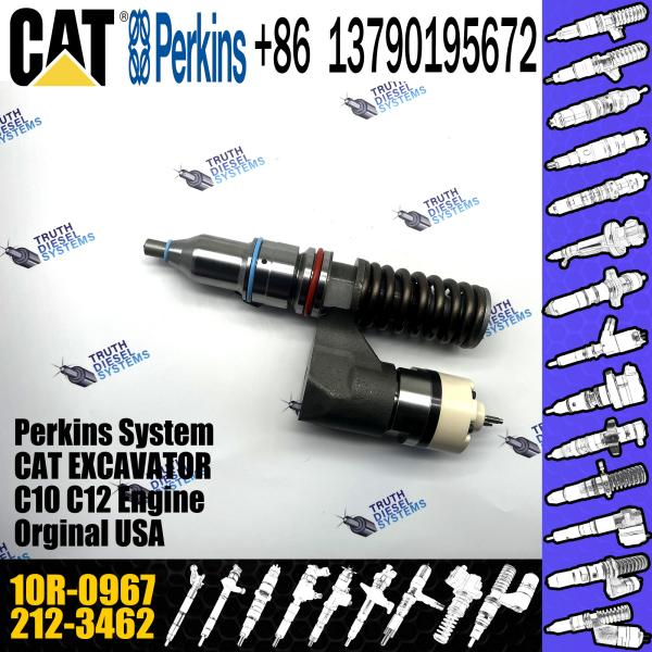 Injetor de combustível comum 212-3462 10R-0967 do trilho da qualidade superior para o injetor do motor do gato c10