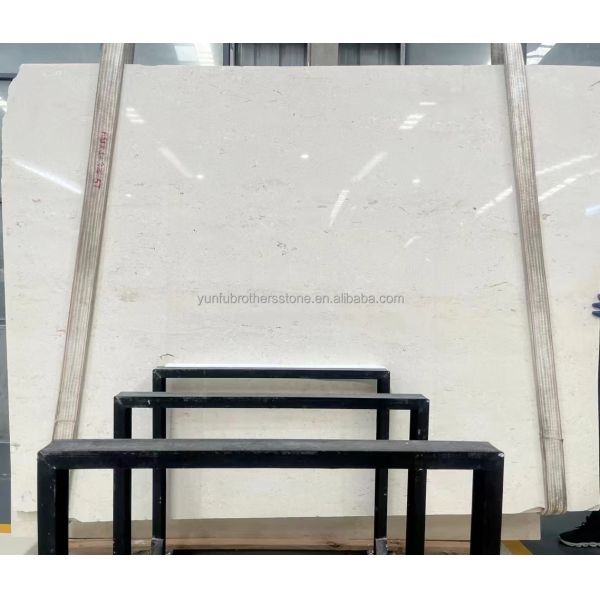 Yunfu Moonlight Beige Marble Perlatino Big Slab for Modern Kitchen Wall and Floor Tile