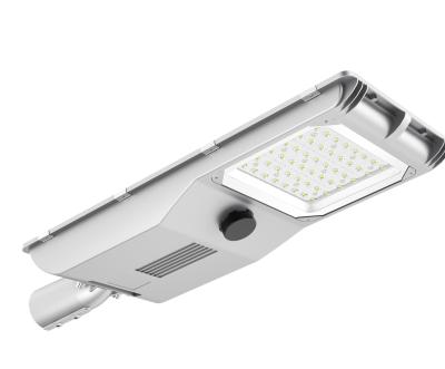 Lumière de rue solaire LED 40W 6000lm Capteur de mouvement IP65 et panneau réglable