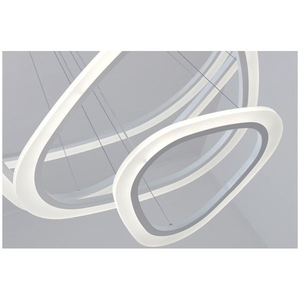 2 светильник современных декоративных 26W 43x25cm кольца колец привесной