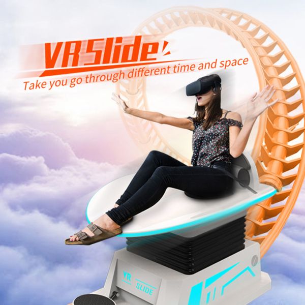 Слайд 9d Vr Игровой автомат Мобильный симулятор Игры Аркады Кино 9d Скейтборд Для парка развлечений
